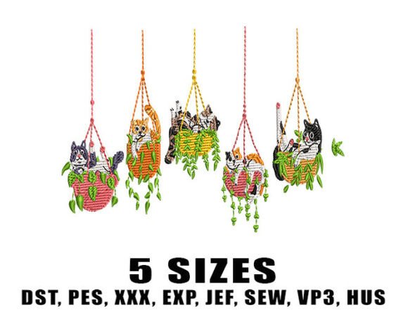 A Designer's Review: Flower Cat Embroidery Designs