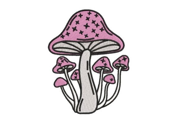 A Designer's Review: Whimsical Pink Mushrooms