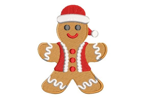 A Festive Gingerbread Man Design for Holiday Hoodies
