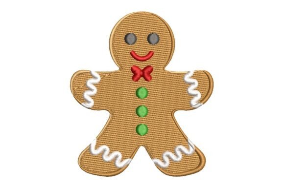 A Gingerbread Man Design for Holiday Products