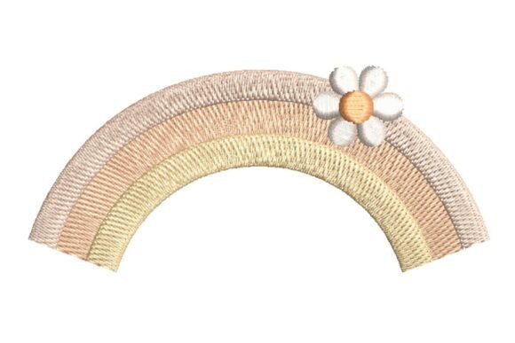 A Review of the Pastel Rainbow Arch with Daisy Flower Design