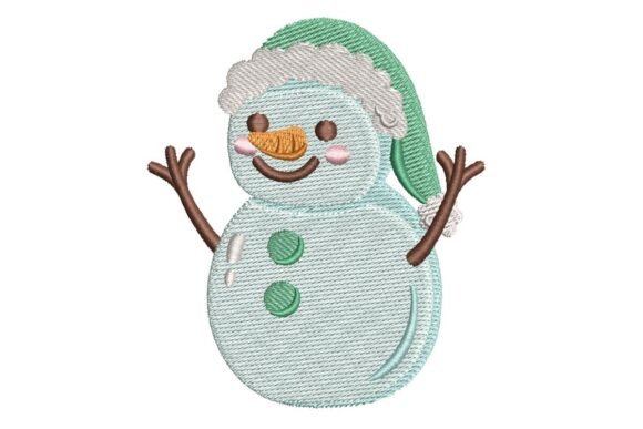 A Review of the Waving Snowman Embroidery Design