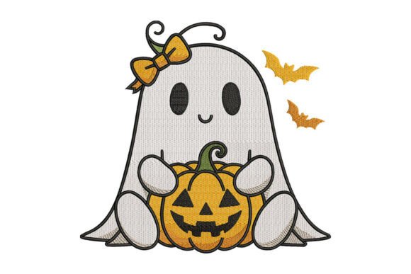 An Expert Review of the Ghost and Pumpkin Embroidery Design