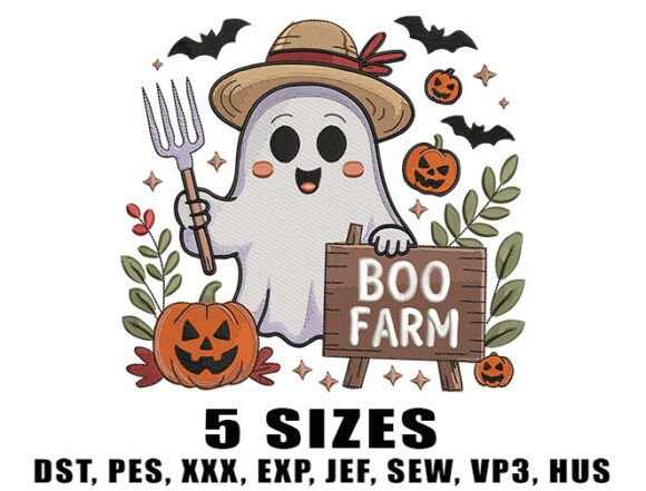 Boo Farm Embroidery Designs: A Professional Review