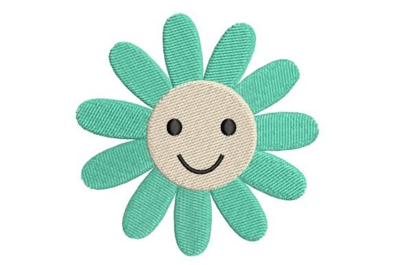 Evaluating the Happy Teal Flower Face for Real Projects