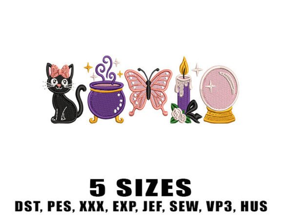 My Review: The Groovy Halloween Embroidery Design for Sellers