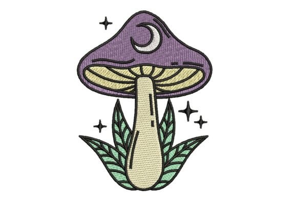 Review: Mystical Mushroom with Moon & Stars Embroidery