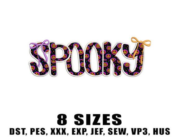 Review: Spooky Cute Embroidery Design for Product Sales