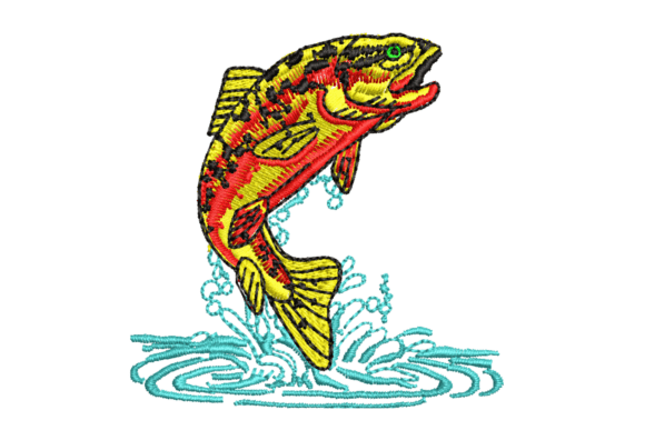 The Elegant Fish Embroidery Design Review