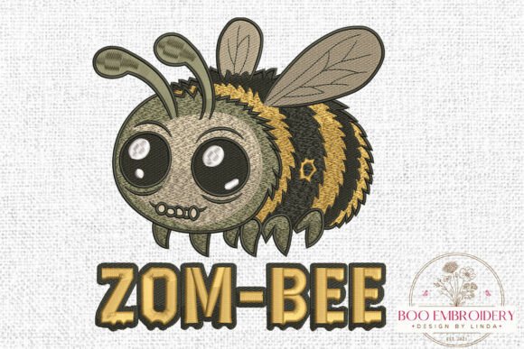 The Funny ZomBee Embroidery Design Review