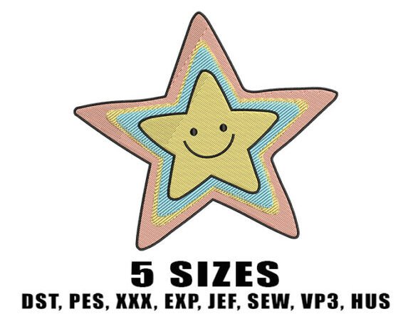 Why Cute Star Rainbow Embroidery Designs Works for Business Merch