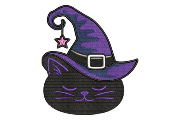 Witch Hat Cat Embroidery Design Review
